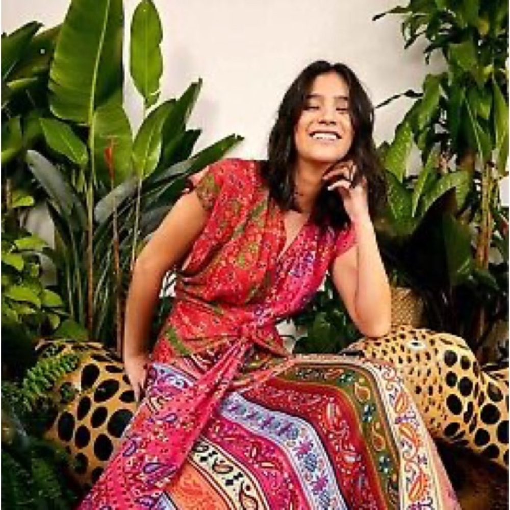 Farm Rio Bandana Wrap Dress